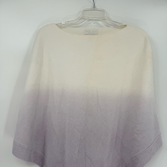 Barefoot Dreams CozyChic Ultra Lite Breeze Poncho Ombre Soft Violet One Size - Picture 4 of 7